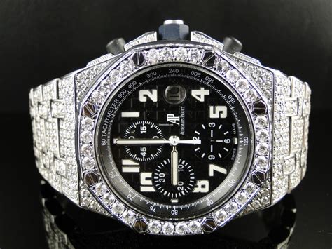 black skeleton ap watch|ap skeleton iced out price.